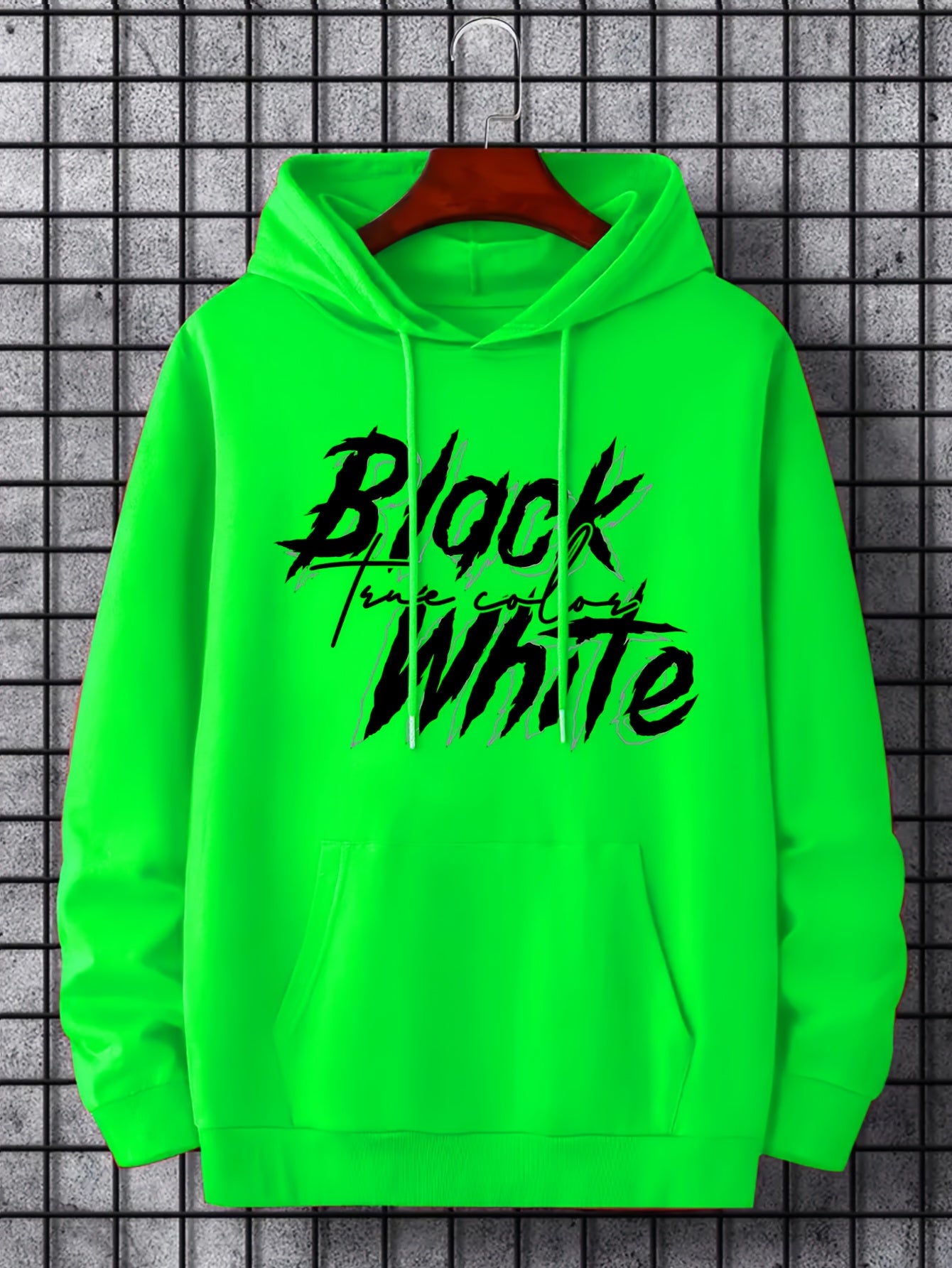 Men's Graphic Print Hoodie Pullover Sweatshirt