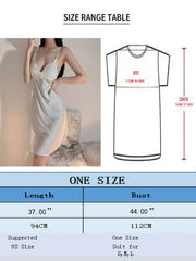 Floral Lace Slip Dress Nightwear Sexy Backless Nightdress