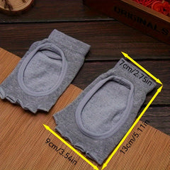 Yoga Socks Ballet Dance Half Fingers Sock Slippers Non Slip Silicone Sport Socks