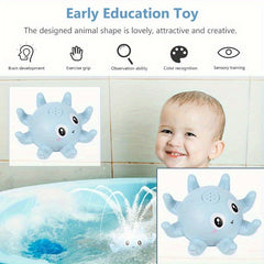 Octopus Bathroom Toys Spraying Bathtub Toys Swimming Pool Toys for Kids