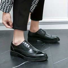 Men's Lace Up Formal Business Shoes Low Top Classic