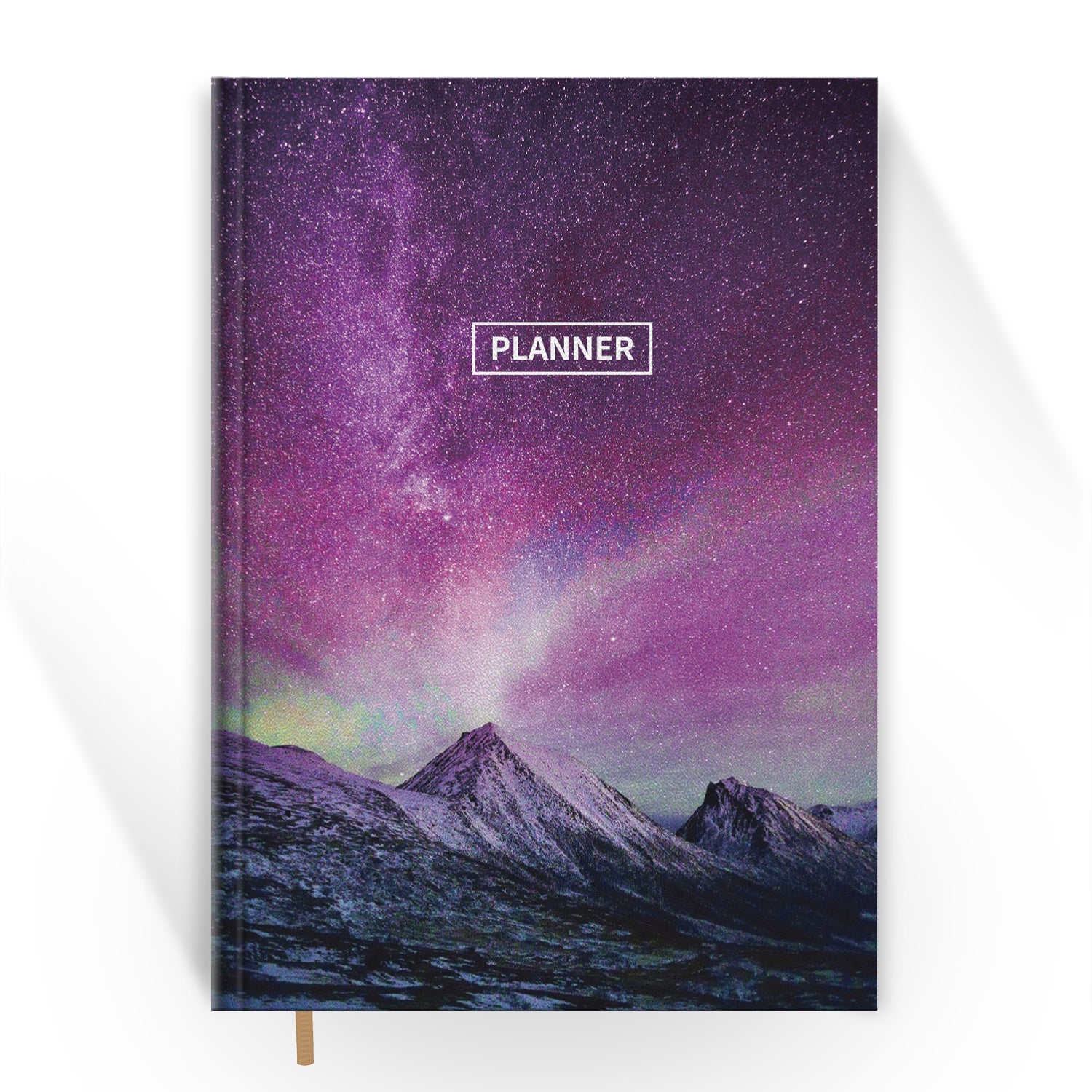 Undated Weekly & Monthly Planner Hardcover Organizer Notebook Achieve Goals
