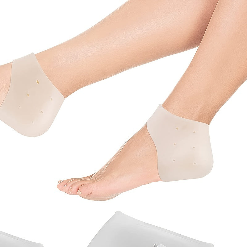 Silicone Heel Protectors for Instant Heel Pain Relief