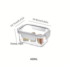 Transparent Fresh Keeping Lunch Box for Fruits and Vegetables