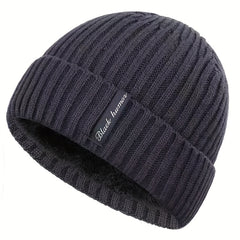 Beanies Velvet Knitted Warm Hat Ear Protection Hat Outdoor