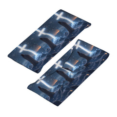 Jesus Starry Sports Headband - Sweat Wicking Stretchy Polyester