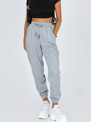 Women's Drawstring Waist Joggers Casual Pants