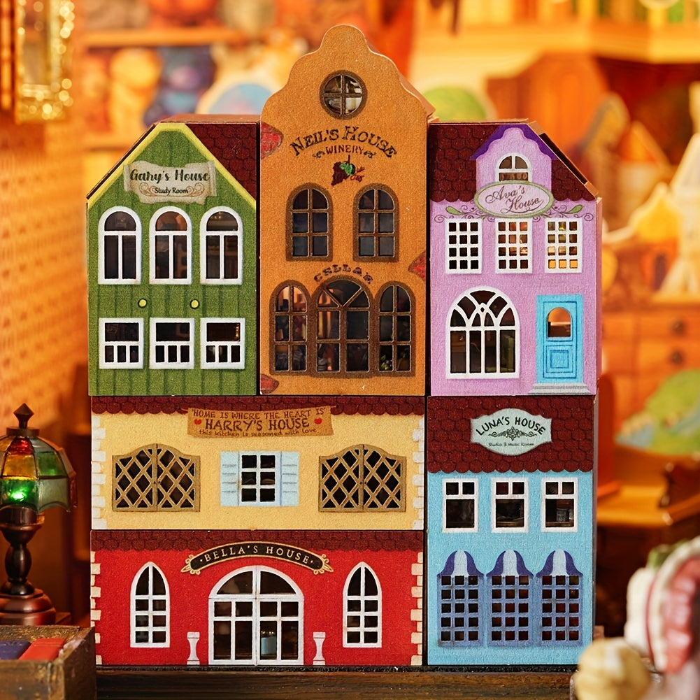 DIY Dollhouse Mini Kit Room Furniture Toy Model Birthday Gift