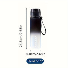 Leak Proof Plastic Water Bottle for Outdoor Sports - 1000ml