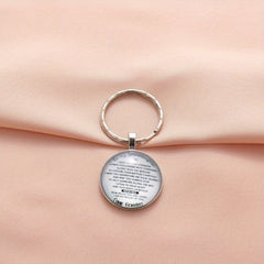 Vintage English Keychain Necklace for Boys