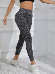 Leopard Print High Waist Yoga Tight Pants Women's Activewear