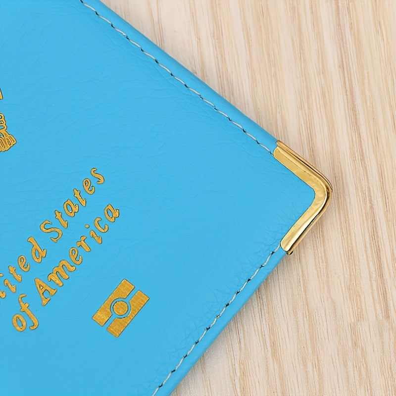 Mini Passport Holder Protective Cover Travel Document Wallets