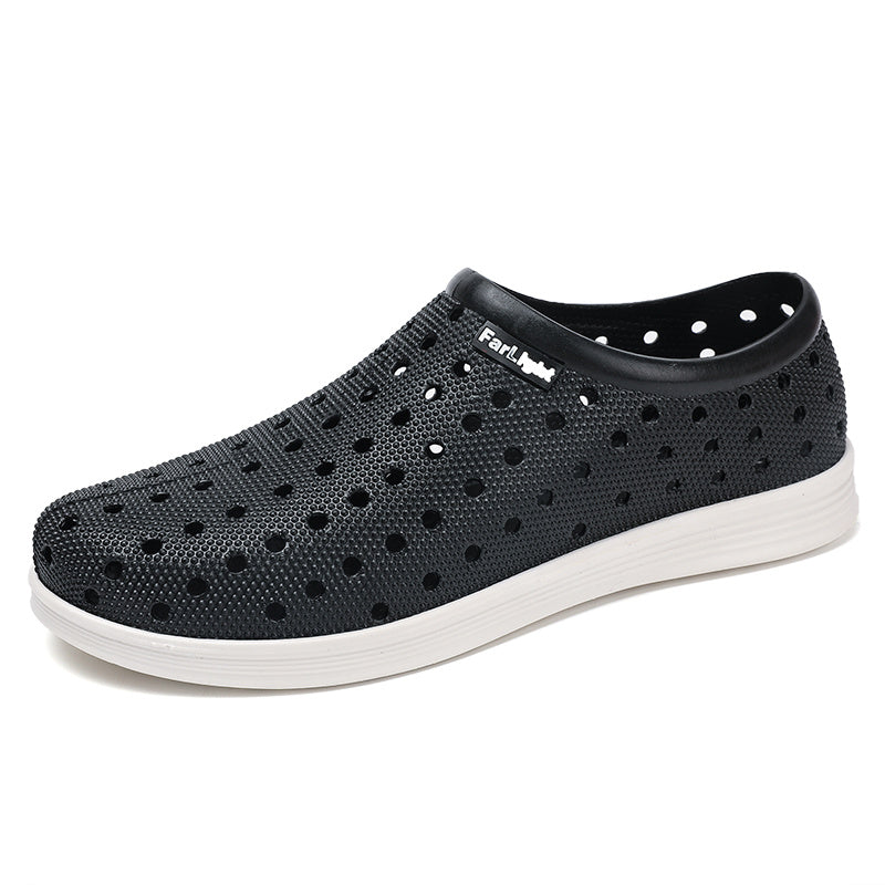 Men's Closed Toe Clogs Anti Skid Slip On Slippers
