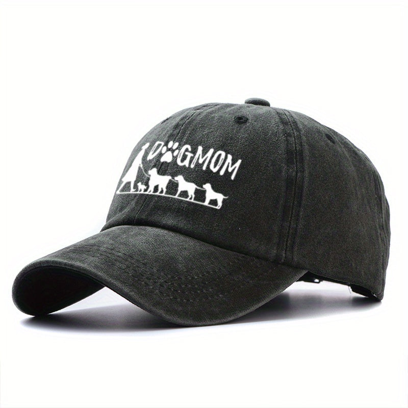 Stylish Unisex Dog Mom Baseball Cap for Outdoors