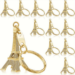 Eiffel Tower Keychain Retro Pendant Birthday Gift