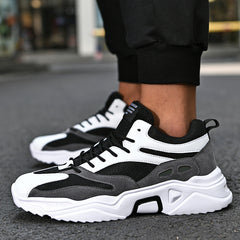 Men's Chunky Lace-up Dad Sneakers Athletic Shoes