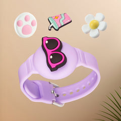 Soft Silicone Airtag Case Strap Style Protective Case