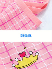 4pcs Girls Teen Cartoon Graphic Print Boxer Briefs Underwear