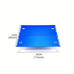 Portable Lightweight Aluminum Camping Table for Outdoor Activities