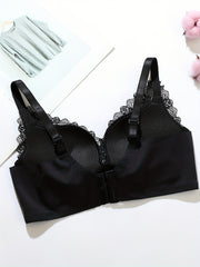 Lace Push Up Bra Adjustable Women's Lingerie
