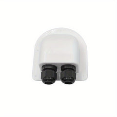 Waterproof Junction Box for RV Roof Solar Panel Wiring Double Hole