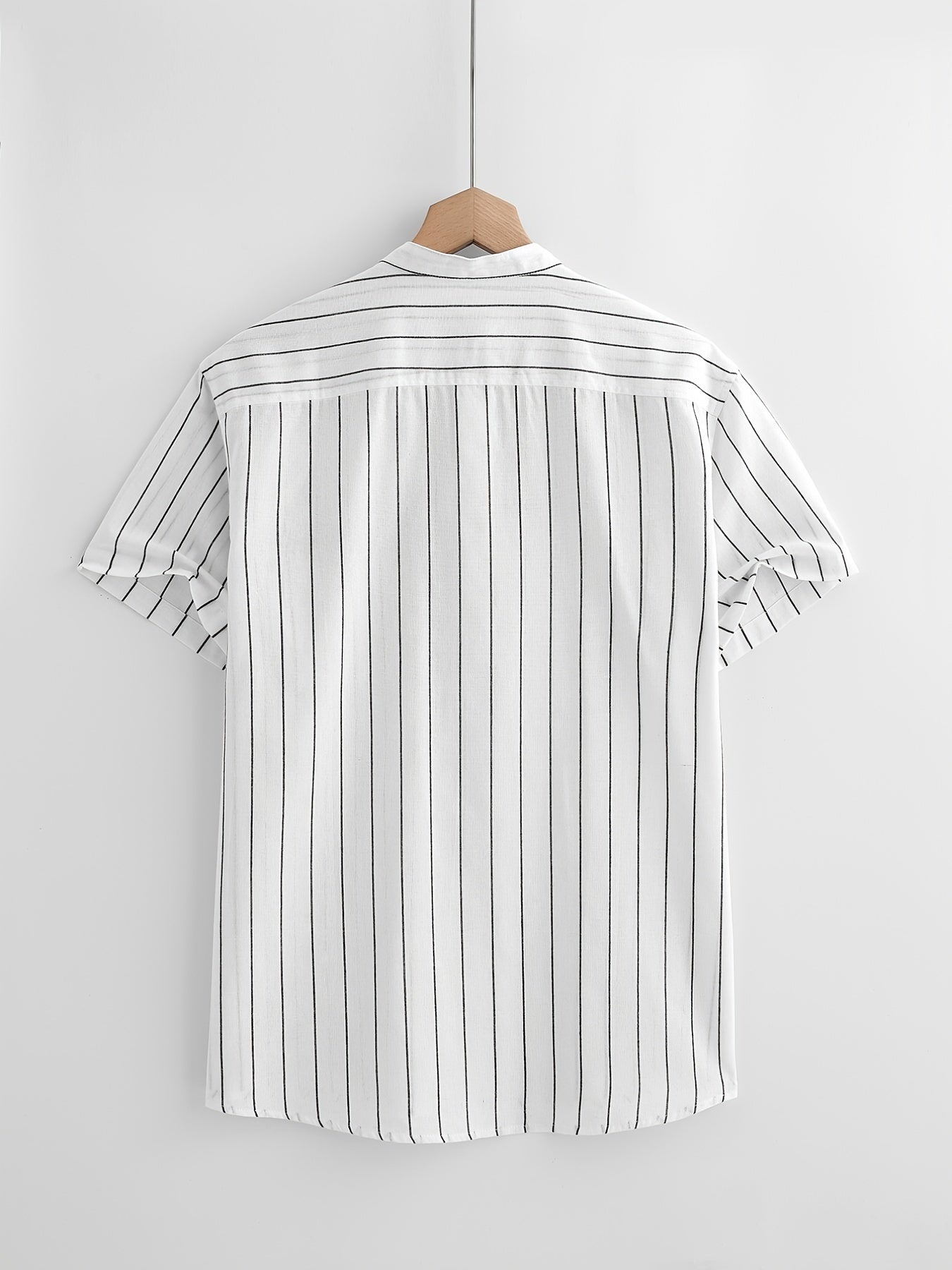 Men's Striped Short Sleeve Shirt