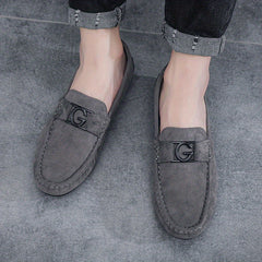 Men's Moc Toe Loafer Shoes Non Slip Slip On Shoes
