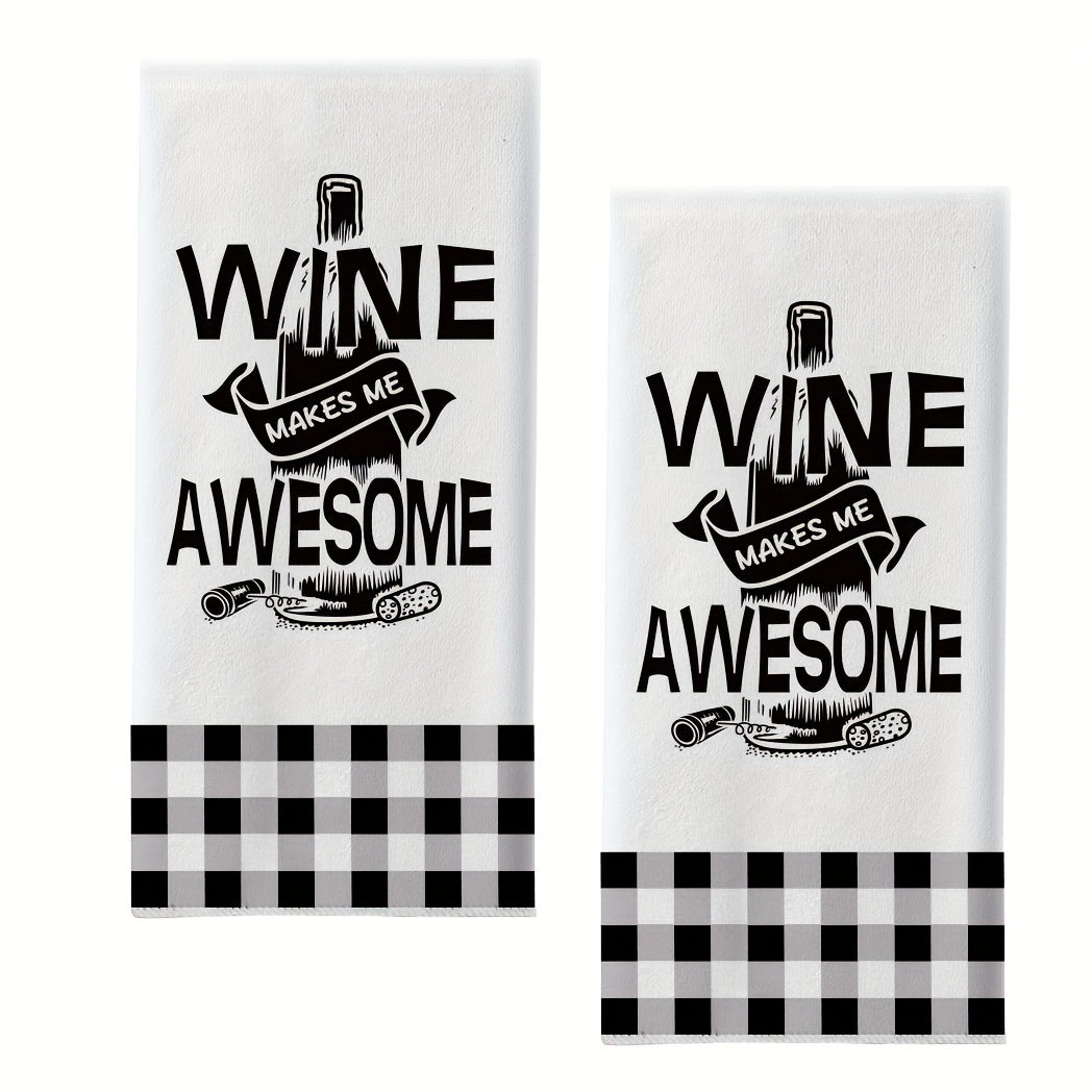 Funny Kitchen Towel Fast Drying Dish Towel Housewarming Gift