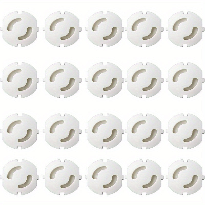 20pcs Child Safety Sockets Twist Mechanism Socket Protection Plug