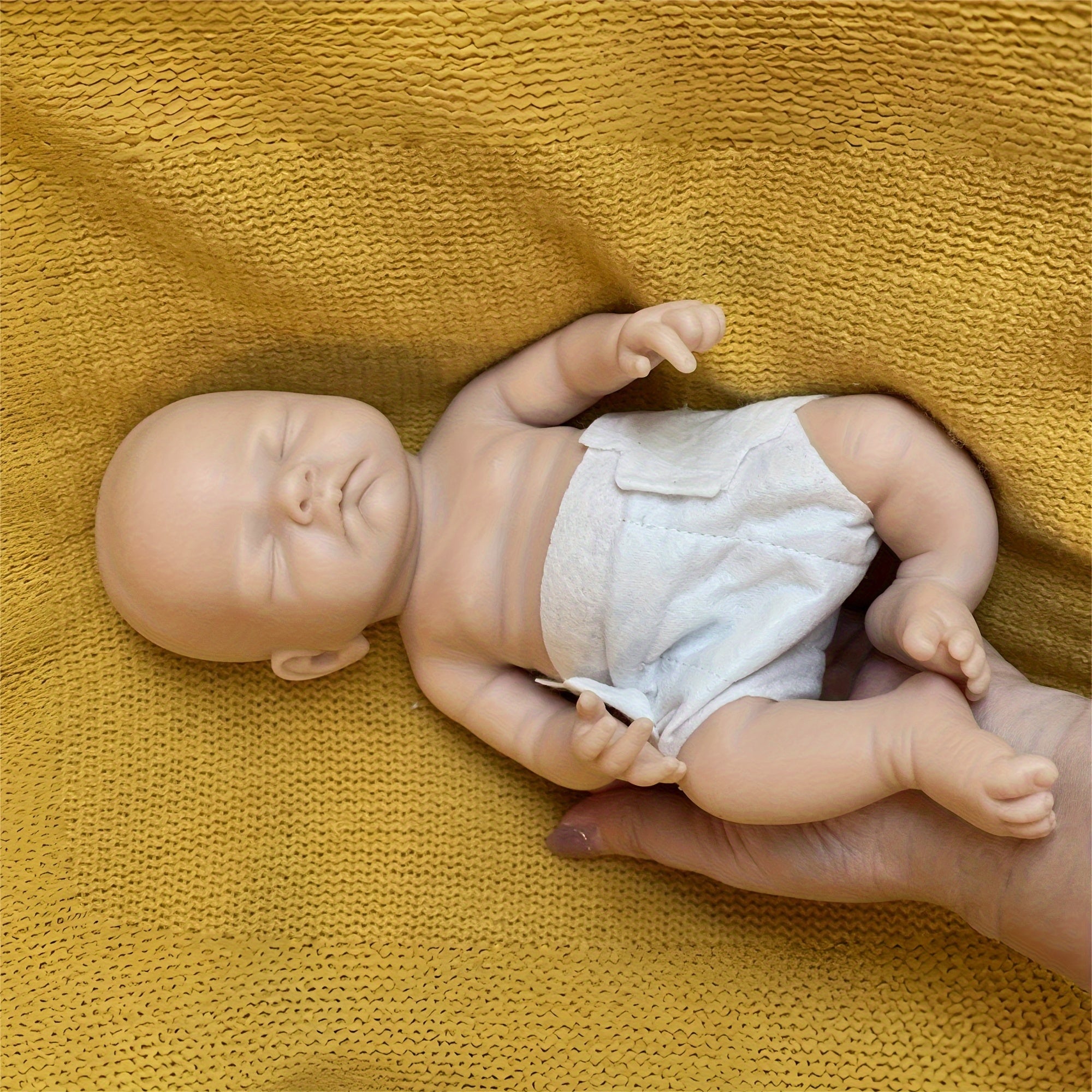 Handcrafted Silicone Kids Girl Doll Soft Lifelike Reborn