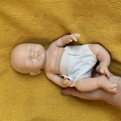 Handcrafted Silicone Kids Girl Doll Soft Lifelike Reborn
