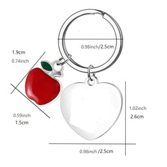 Engraved Stainless Steel Keychain Pendant Graduation Gift