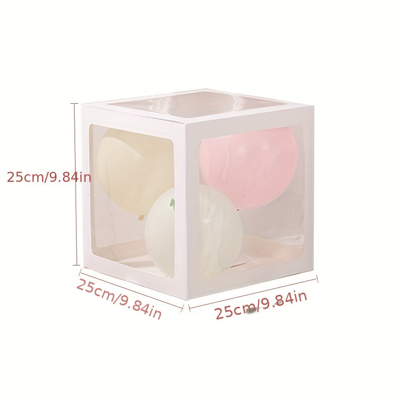 4pcs Balloon Boxes Surprise Boxes Birthday Wedding Halloween Christmas