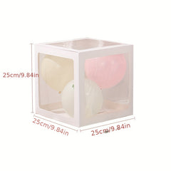 4pcs Balloon Boxes Surprise Boxes Birthday Wedding Halloween Christmas