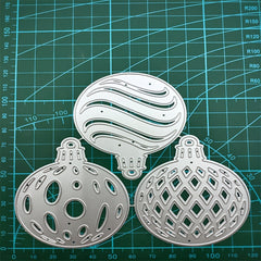 1pc Metal Cutting Dies Stencils DIY Scrapbook Christmas Ball Card Making