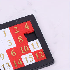 1-15 Number Puzzle Sliding Toy for Cognitive Development