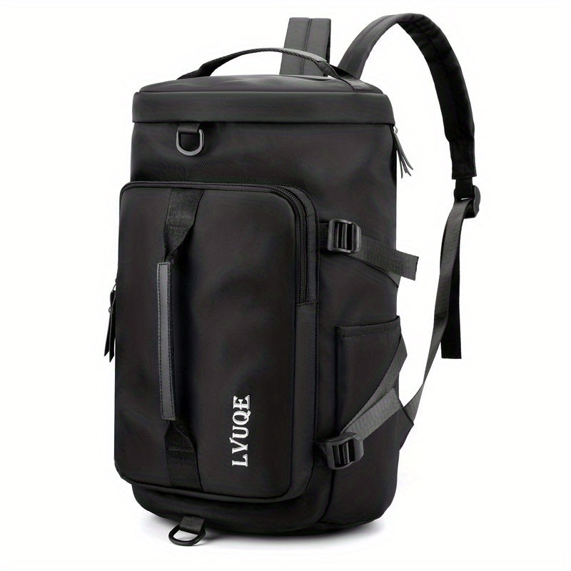 Large Capacity Travel Duffle Backpack with Shoes Compartment