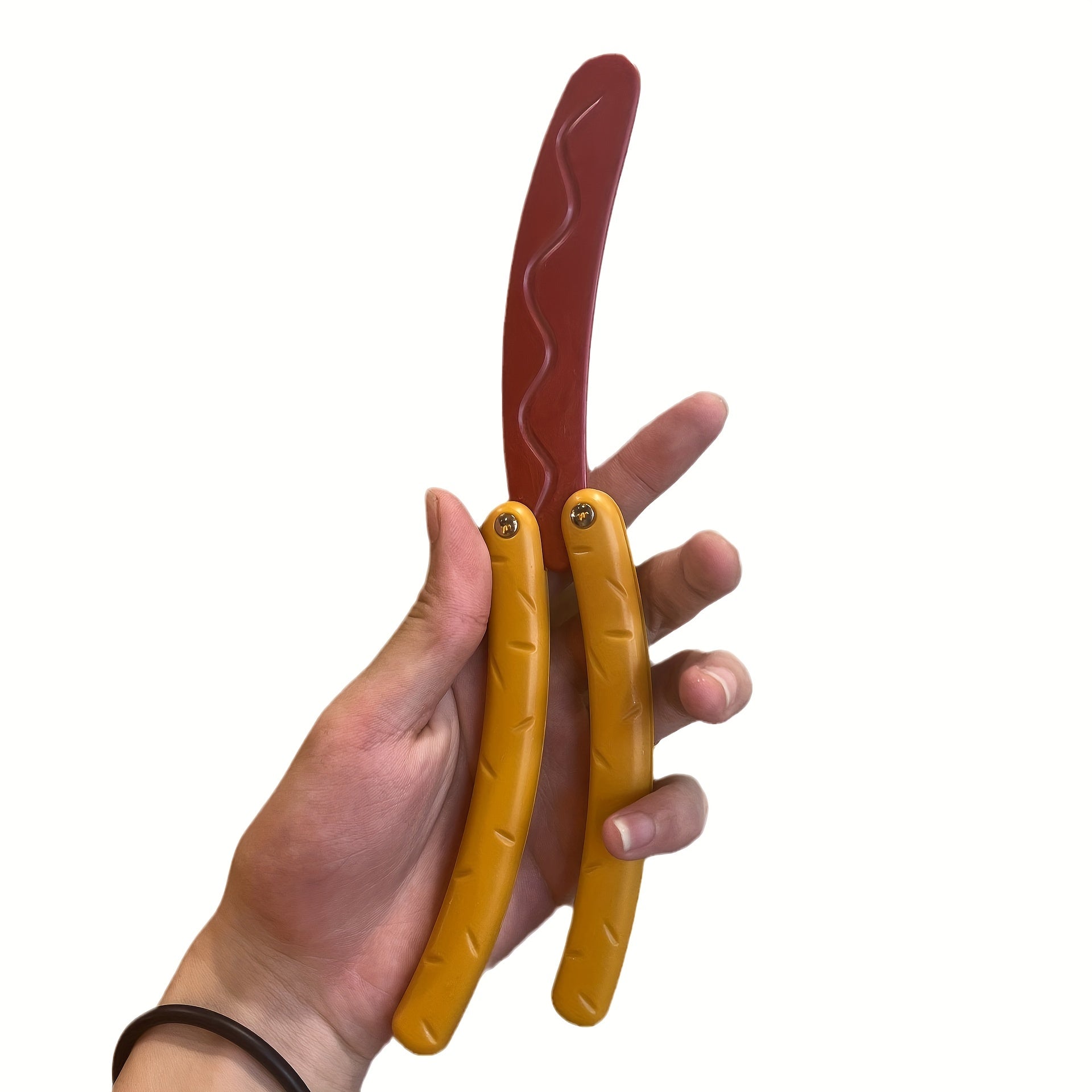Gravity 3D Banana Sausage Butterfly Model Toy