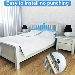 2pcs Bedstead Anti Shake Tool Metal Adjustable Headboard Plug No Squeaky