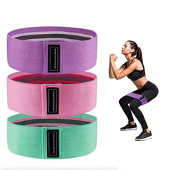 3pcs Non-Slip Yoga Resistance Band Elastic Stretching Rope