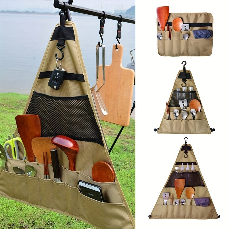 Portable Outdoor Tableware Storage Bag for Camping