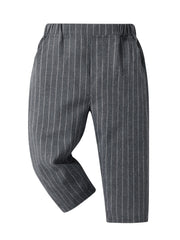Infant Boys 3pcs Gentleman Suit Shirt Pants Vest With Bow