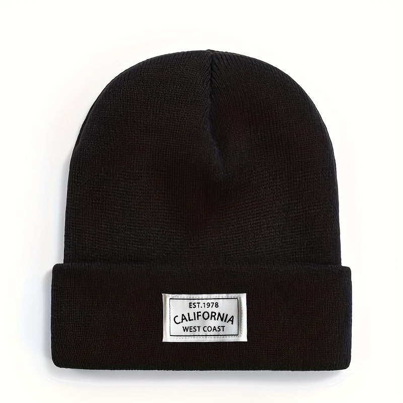 Winter Warm Knitted Hat Outdoor Beanie Ear Protection Hat
