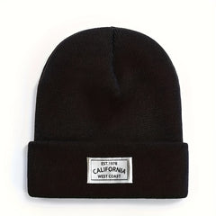 Winter Warm Knitted Hat Outdoor Beanie Ear Protection Hat