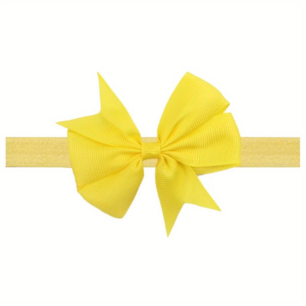Cute Ribbon Dovetail Bow Headband for Baby Girls