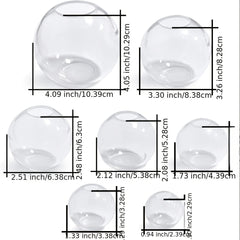 10 Clear Silicone Sphere Molds for Resin Casting - 3D Seamless Large Round