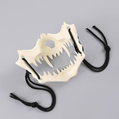 Halloween Demon Mask Werewolf Skull Cosplay Costume Anime Face Headwear
