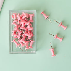 DIY Fixed Pins Painting Cork Board Thumbtacks Office Stationery