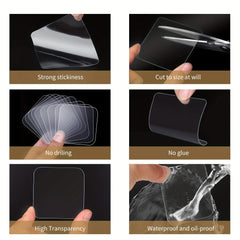 Transparent Double-sided Tape Clear Adhesive Waterproof Removable Tape