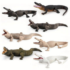 Soft Glue Crocodile Model Realistic Props Toy